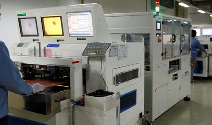 Automatic Luner Layer Etch Punching Machine pcbfactory machine